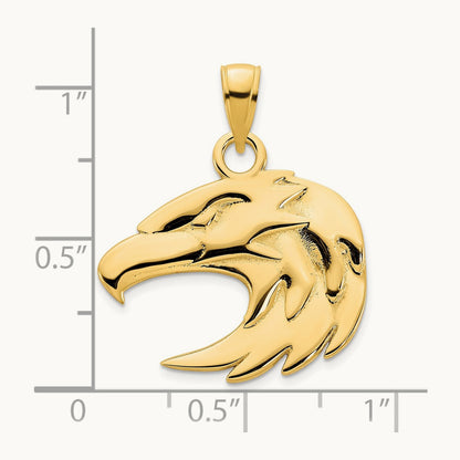Eagle Pendant, 14K