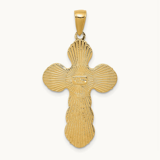 Satin Crucifix Pendant — photo set