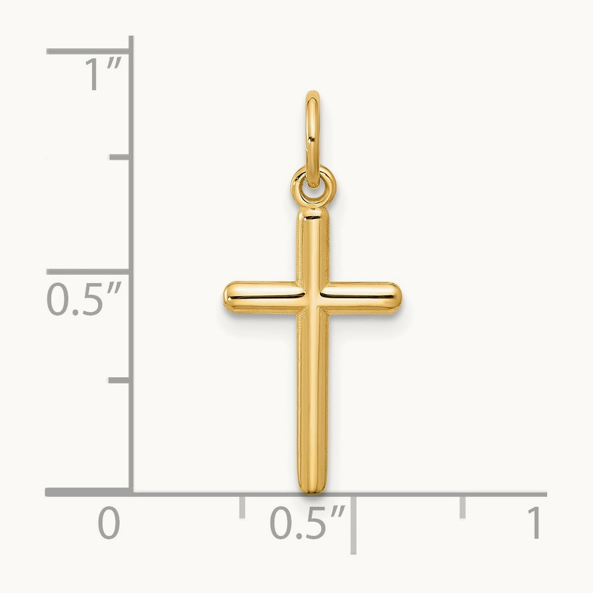 Cross Pendant, 14K