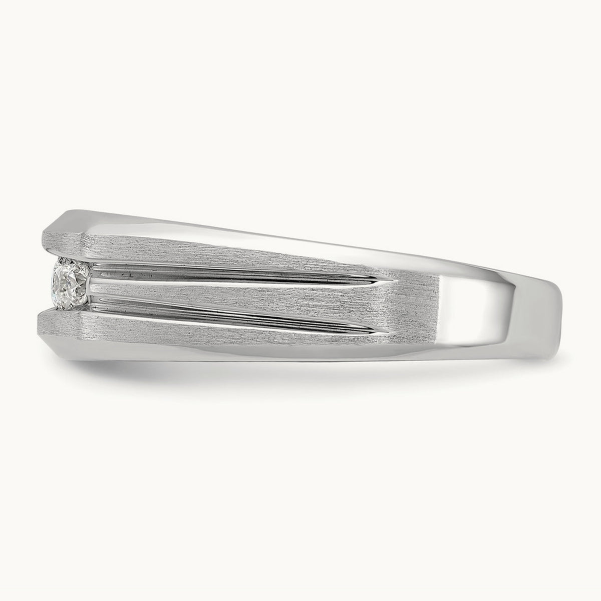 5 Stone Men's Ring, 0.25 ct tw Lab-Grown Diamond