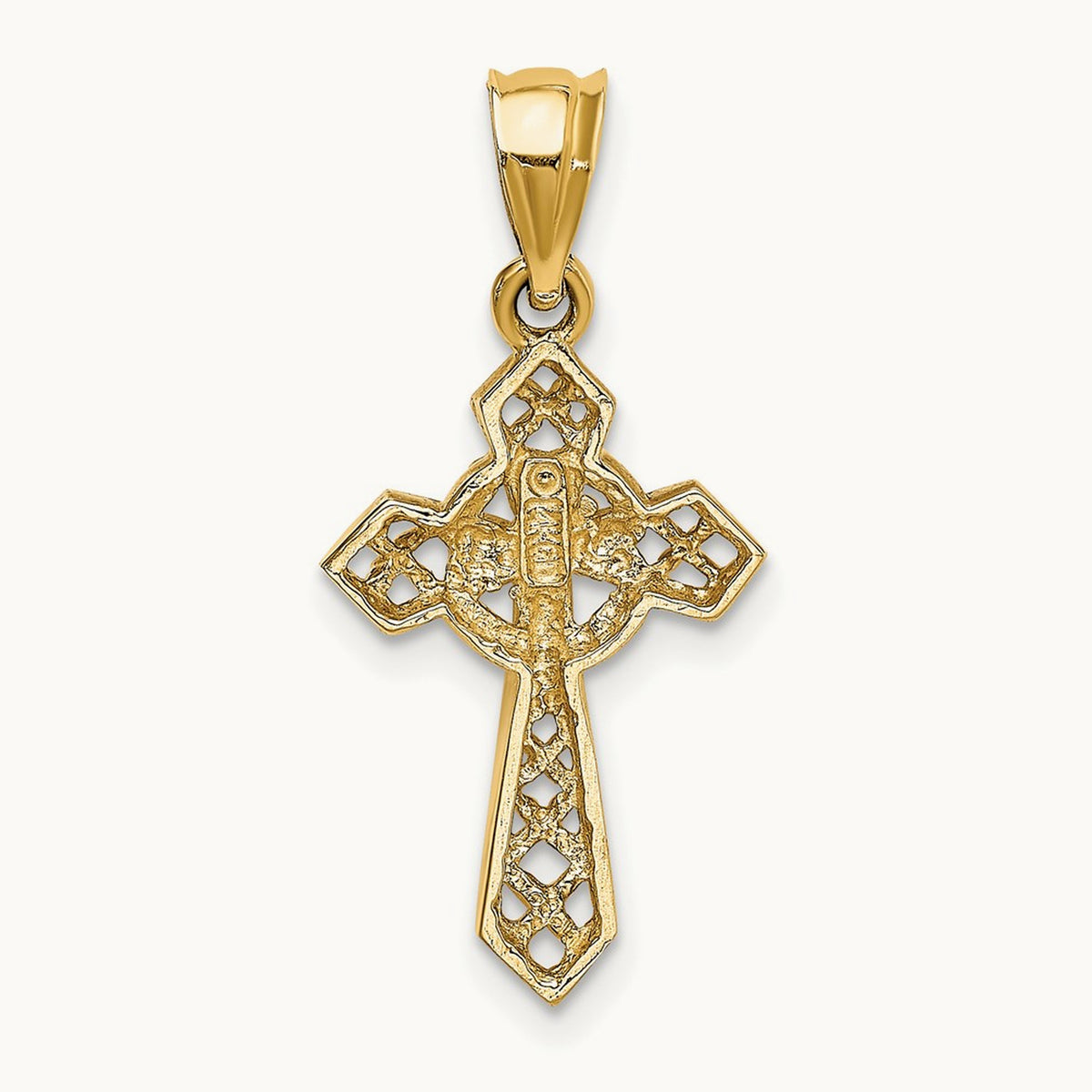 Celtic Cross Pendant, 14K