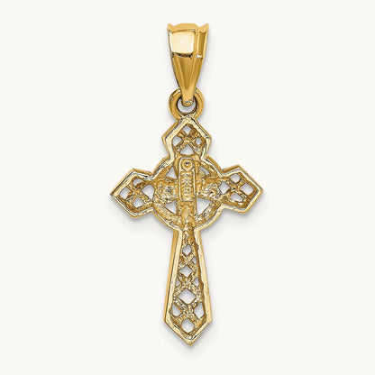Celtic Cross Pendant, 14K