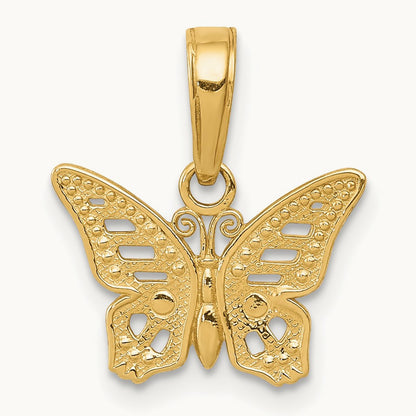 Cut-Out Butterfly Pendant — photo set