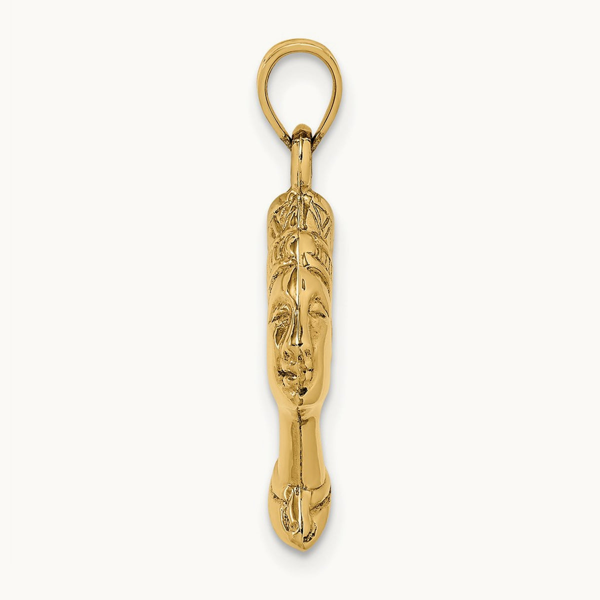 3-D Nefertiti Pendant — photo set
