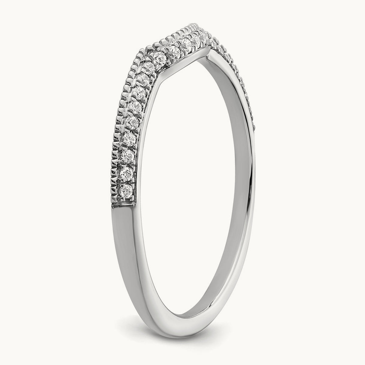 Matching Wedding Band — 1/10 ct, 7
