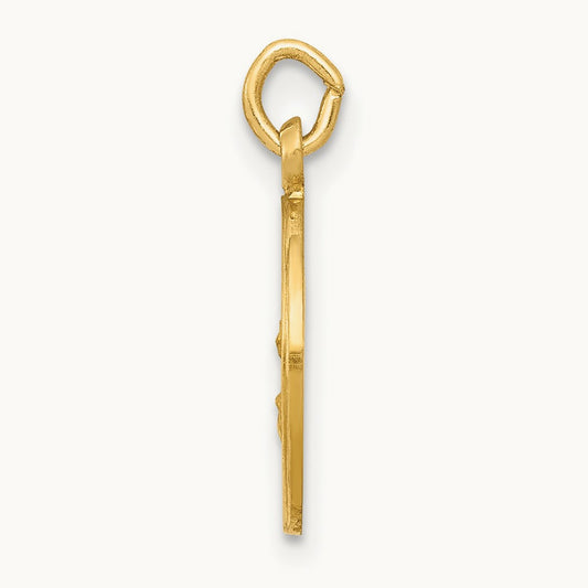 Our Lady Of The Assumption Medal Charm, 14K