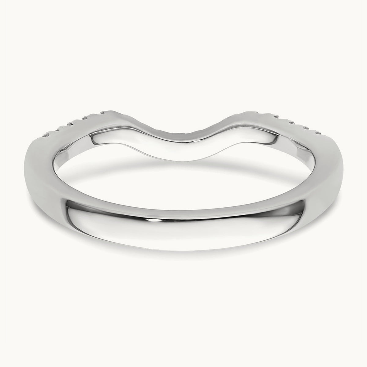 Diamond Band, 14K White Gold