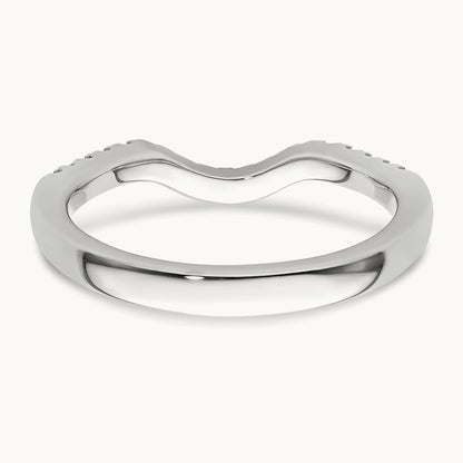 Diamond Band, 14K White Gold