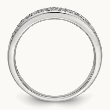 Micro Pave Band, 0.75 ct tw