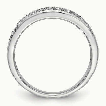 Micro Pave Band, 0.75 ct tw