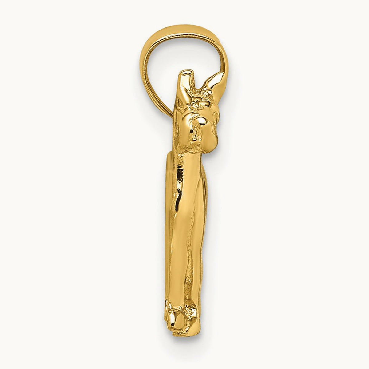 Great Dane Dog Charm, 14K