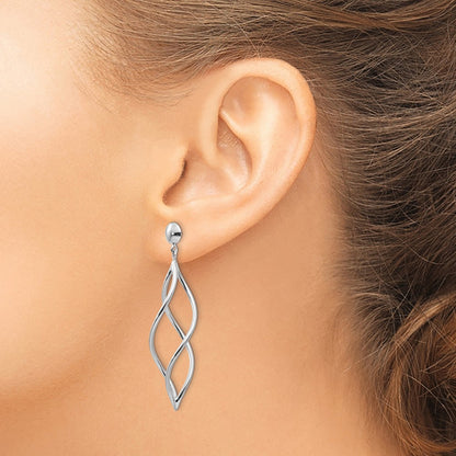 Swirl Dangle Earrings — photo set