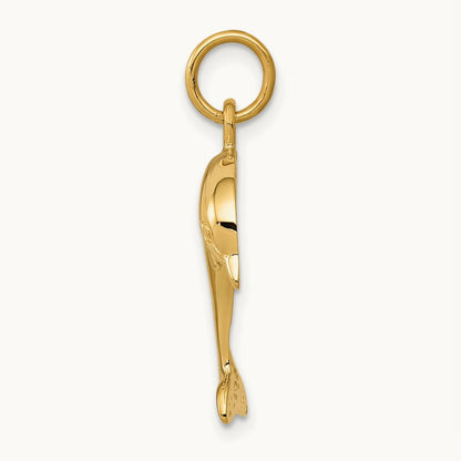 Dolphin Charm, 14K