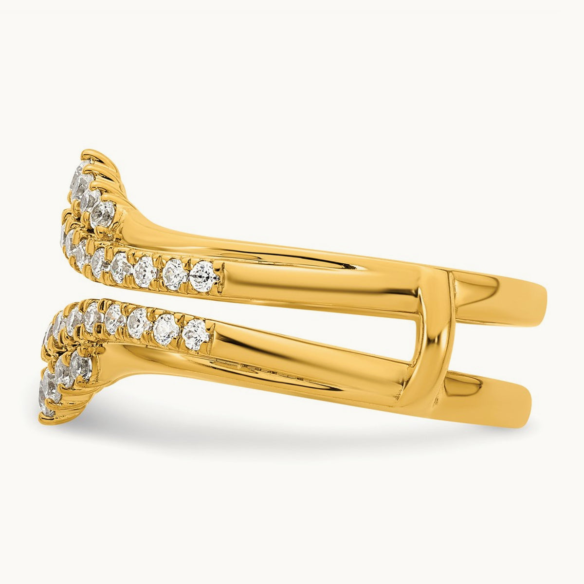 Complete Diamond Ring Guard, 14K