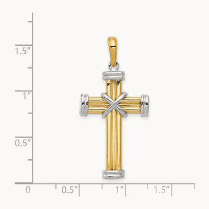 Latin Cross Pendant — 40mm
