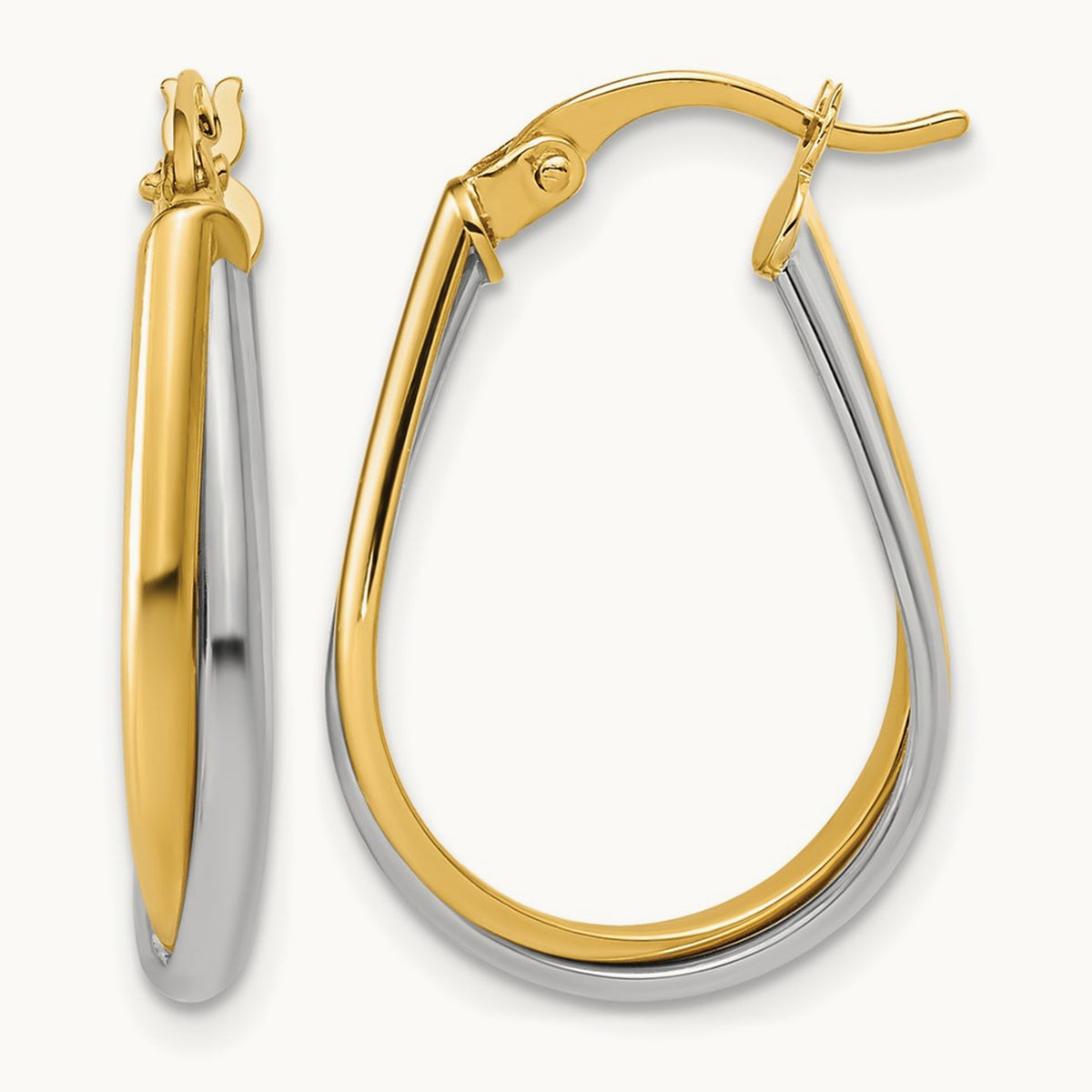 w/ Twisted Hoop Earrings — Leslie's — 23.7mm