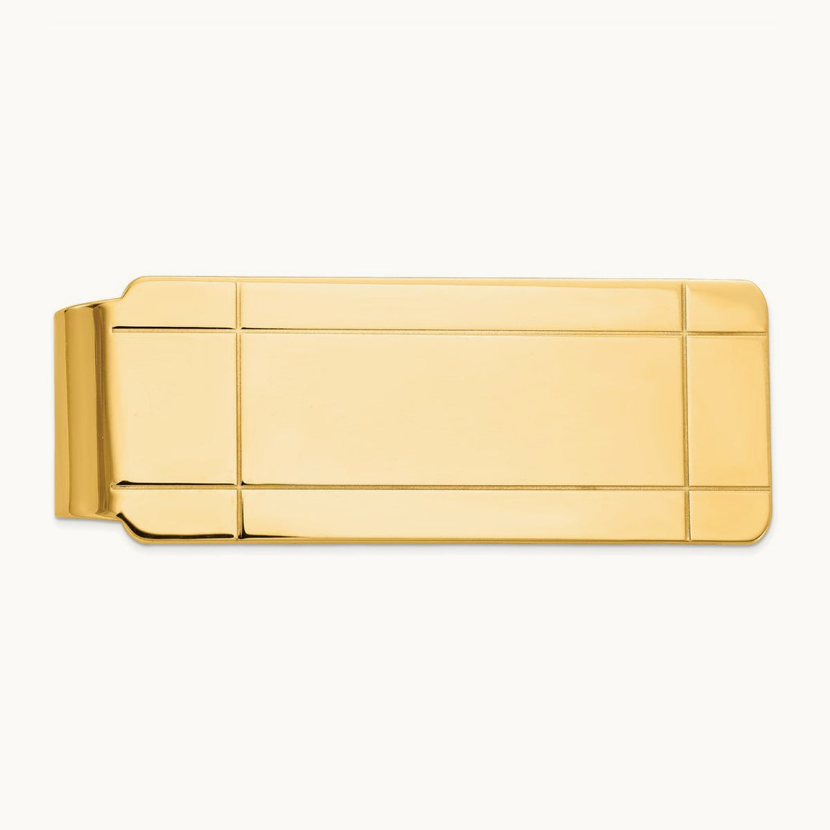 Men's Grooved Money Clip — photo set