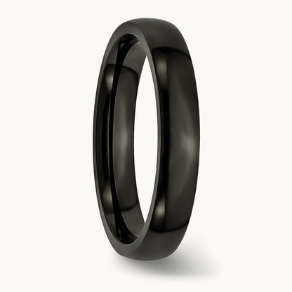 IP-plated Polished Band — 4mm
