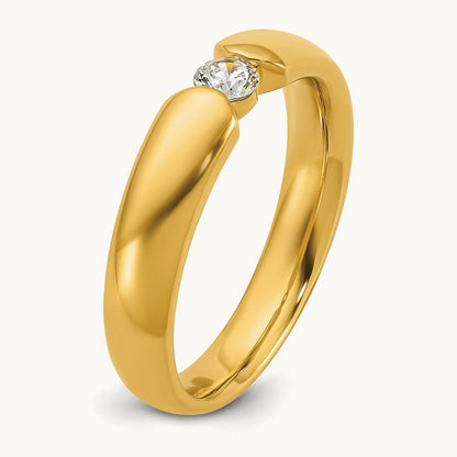 IBGoodman Men's Diamond Complete Ring, 14K