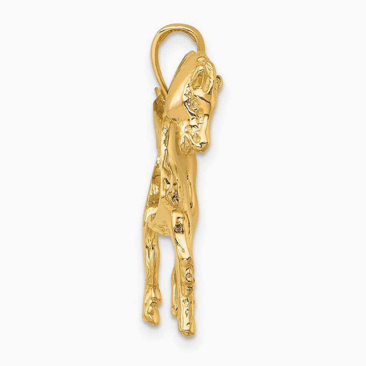 Horse Charm, 14K