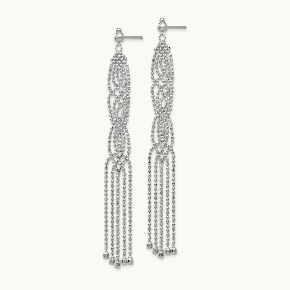 Bead Chain Earrings — photo set