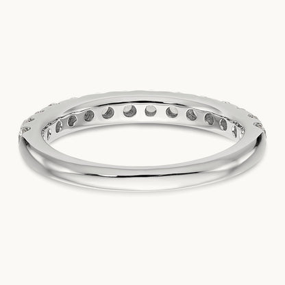 Wedding Band, 0.50-0.75 ct tw Lab-Grown Diamond — 3/4 ct, VS/SI (Great), 14K White Gold