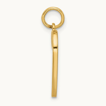 Fancy Candy Cane, 14K