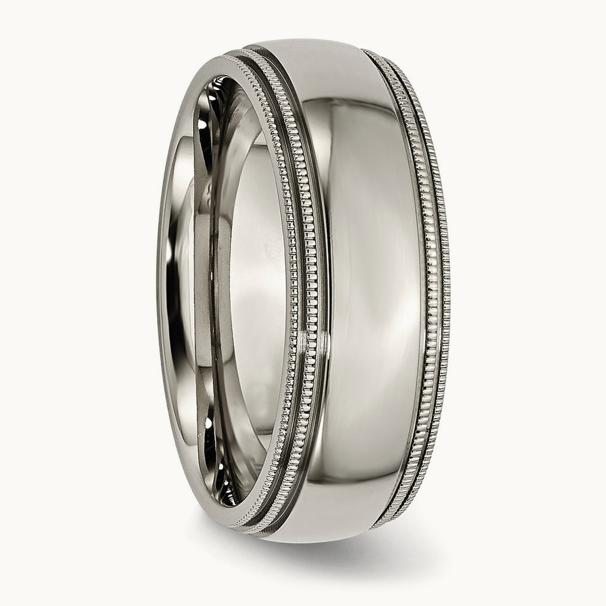 Polished Grooved and Beaded Edge Band — photo set