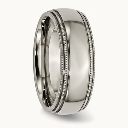 Polished Grooved and Beaded Edge Band — photo set