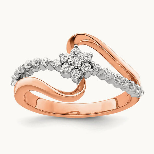 Fashion Ring, 0.25 ct tw Lab-Grown Diamond