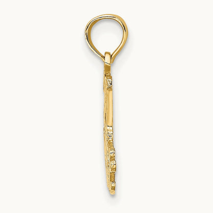 21 AT LAST Charm, 14K