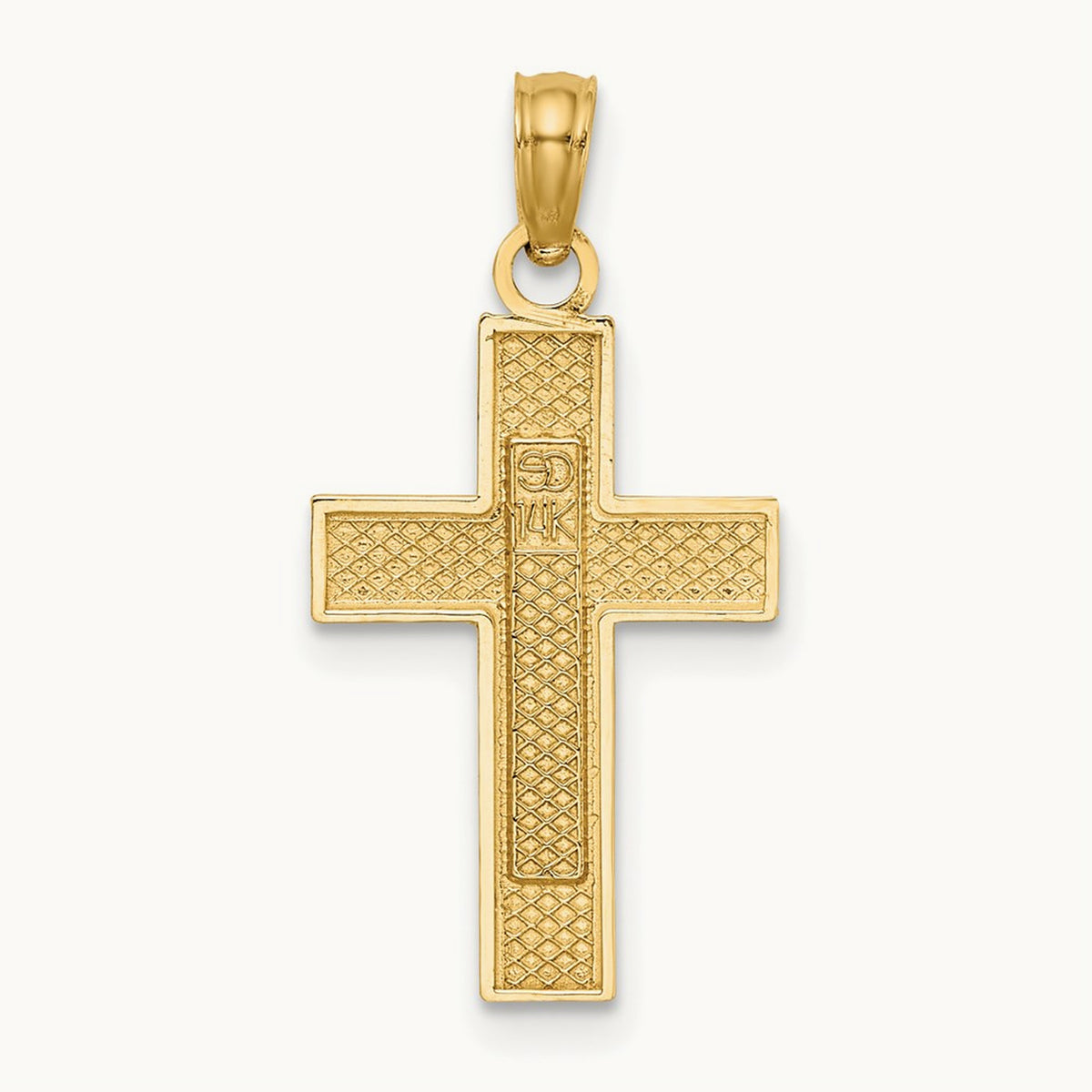 Nurse Cross Charm, 14K