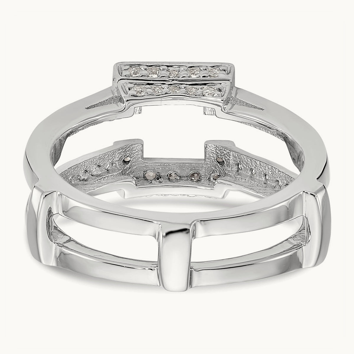 Diamond Guard, 14K White Gold