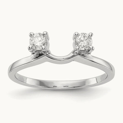 Diamond Wrap, 14K White Gold