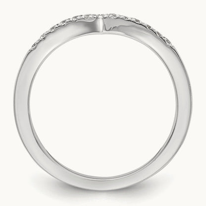 Diamond Band, 14K White Gold