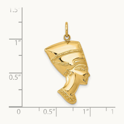 Nefertiti Charm, 14K