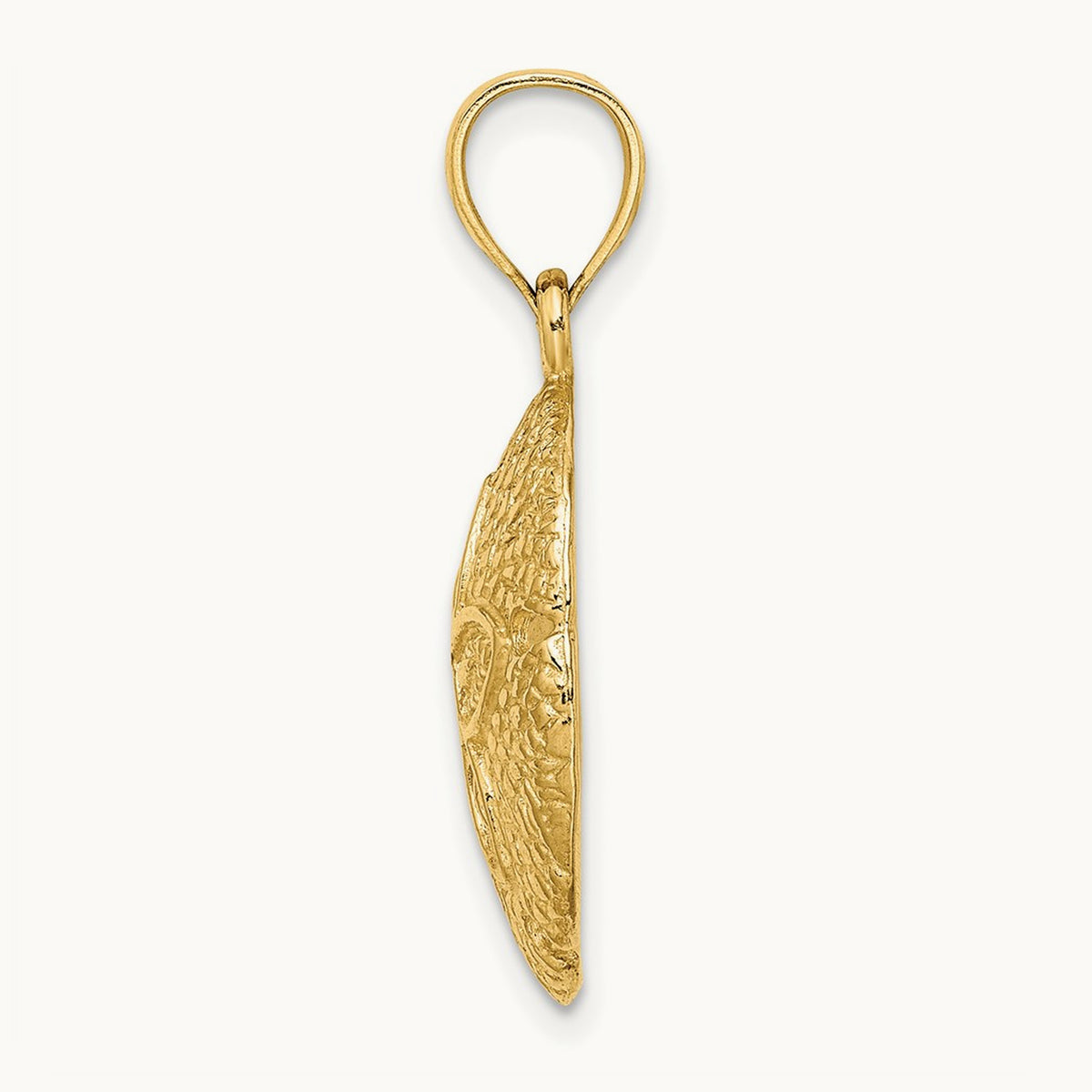 Sand Dollar Charm, 14K