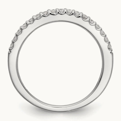 Diamond Band, 14K White Gold