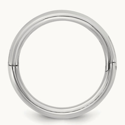 CLIQ Hinged Comfort Fit Wedding Band, 4mm, 14K White Gold