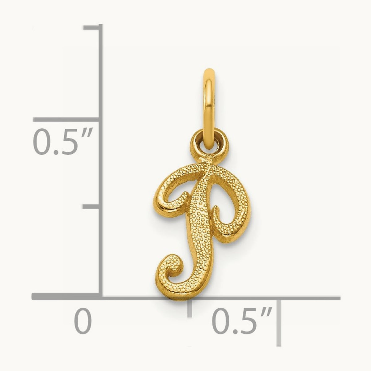 Script Initial Charm — P