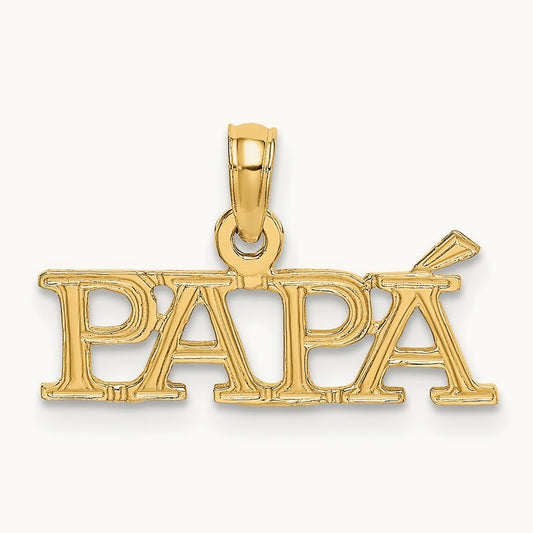 PAPA Charm, 14K