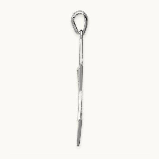 12 Tribes Star of David Pendant, 14K White Gold