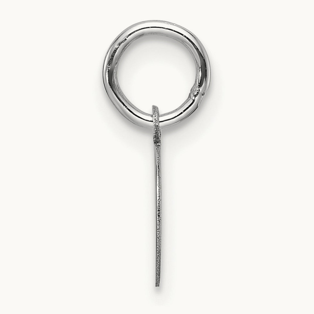 Plain .013 Gauge Round Engravable Disc Charm — 13.2mm