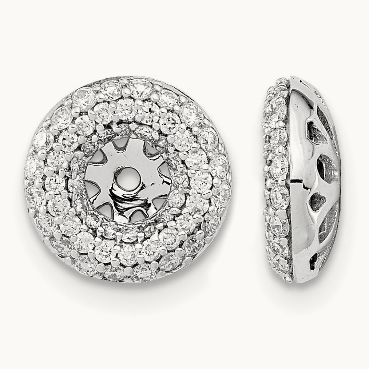 Diamond Earring Jackets — 9mm