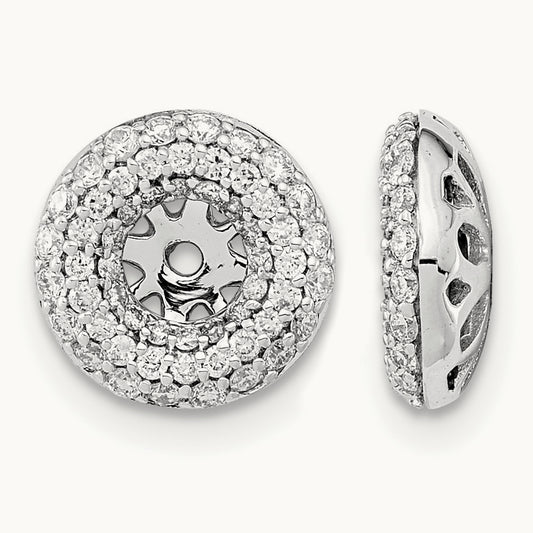 Diamond Earring Jackets — 9mm