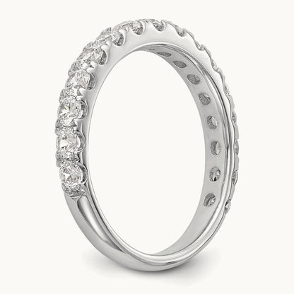 Diamond Wedding Band, 14K White Gold