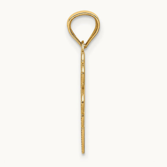 Four Leaf Clover Pendant, 14K