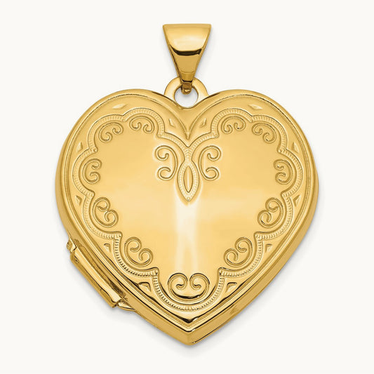 Heart Locket, 14K