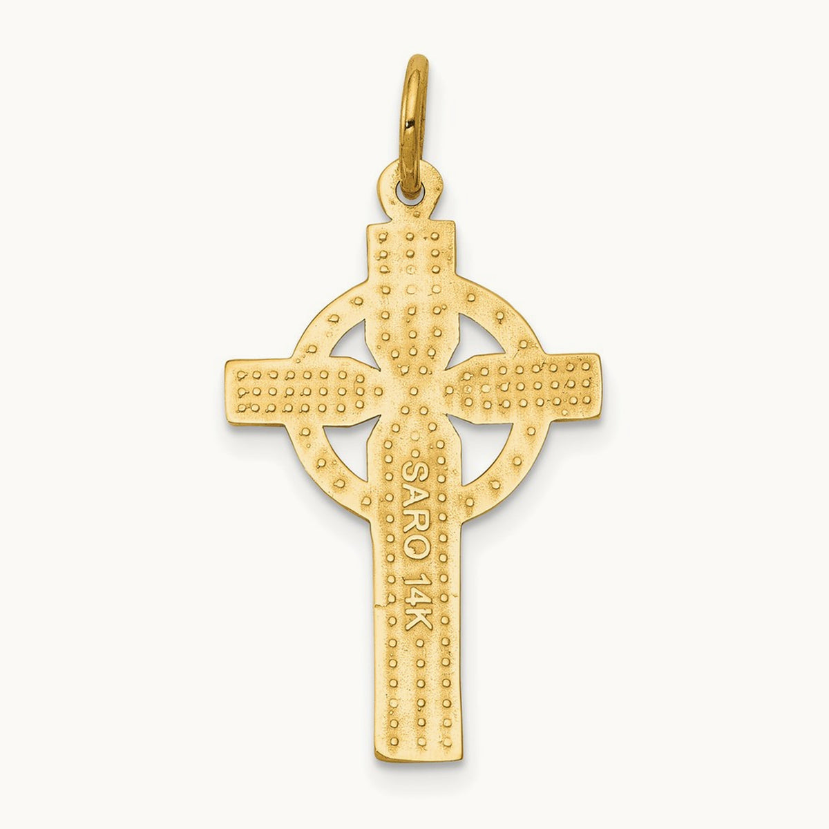 Celtic Cross Pendant, 14K