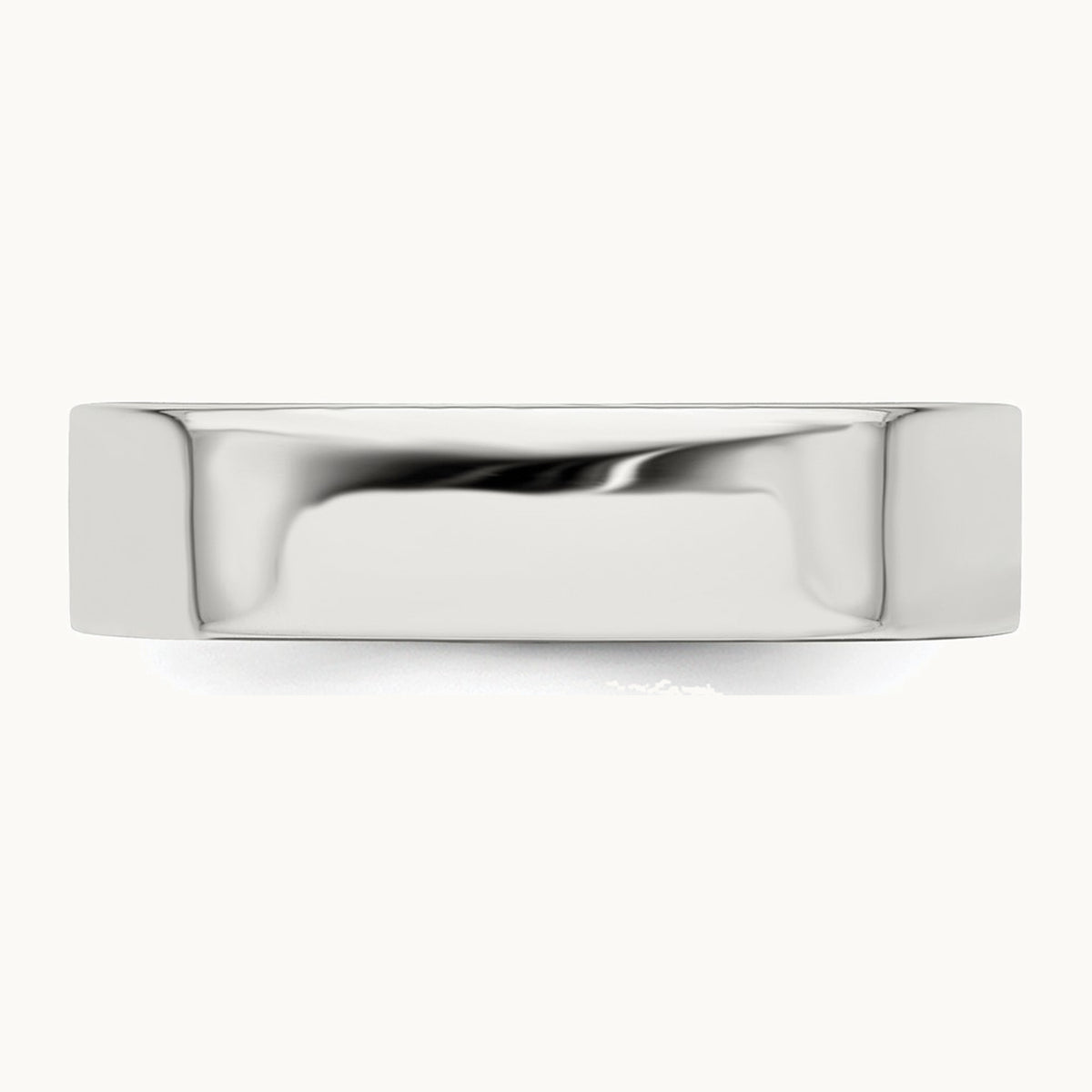 Sterling Silver 5mm Lightweight Flat Band